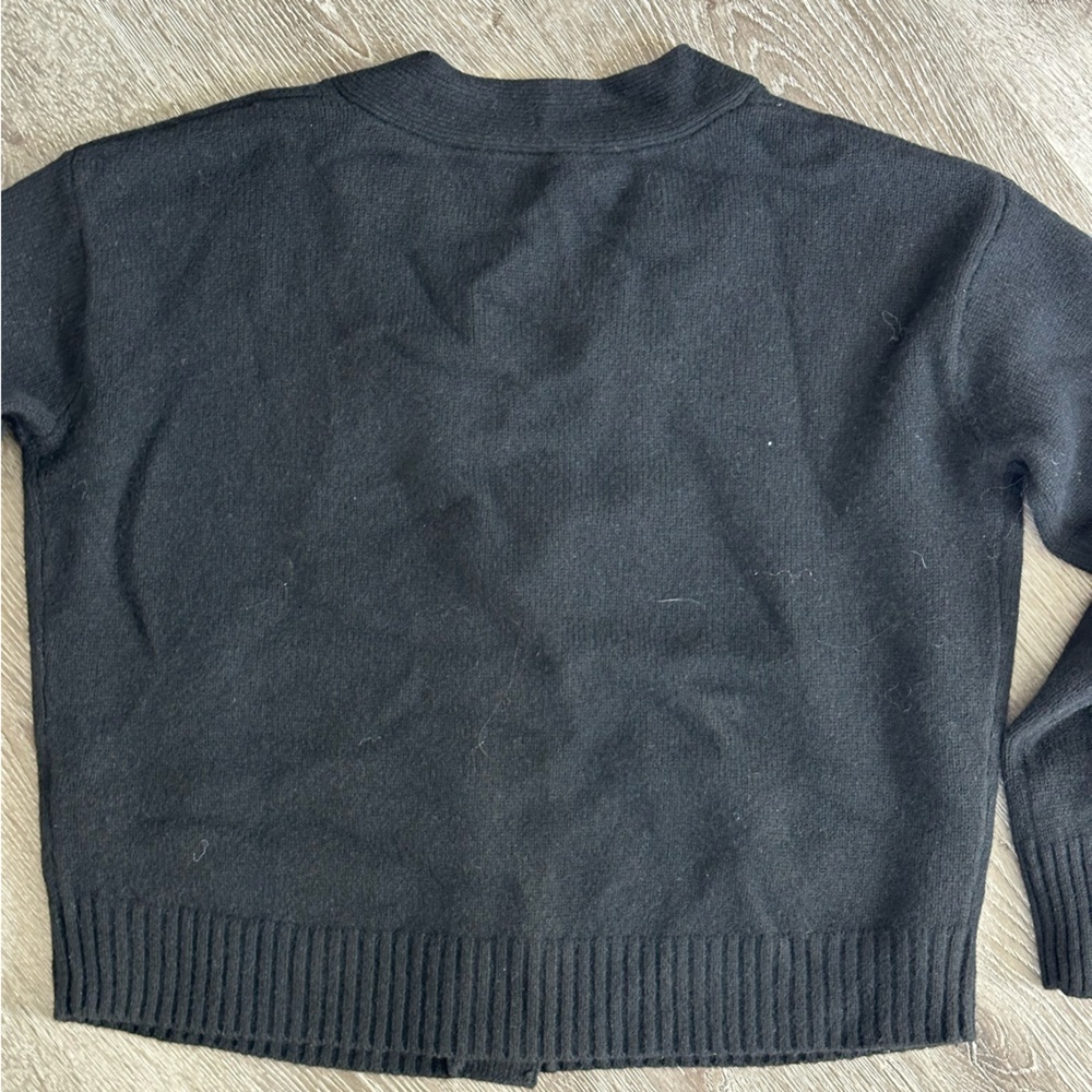 Sezane Jady Cardigan Black - Size XXS - Picture 4 of 6